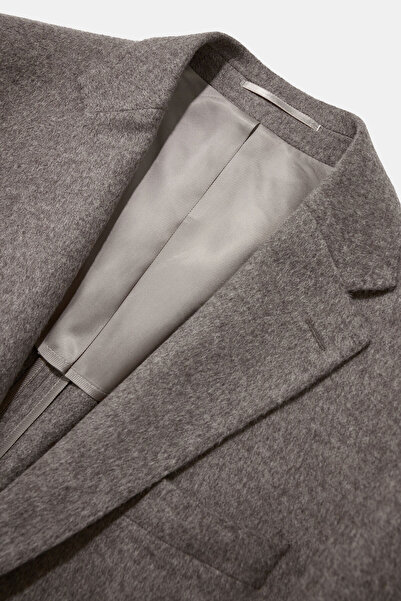 W Collection Mink Gray Wool/Cashemere Jacket