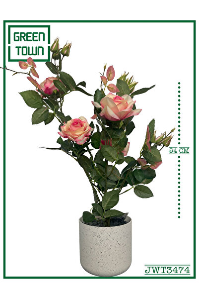 GREEN TOWN مينى روز بينك صناعي 54 سم