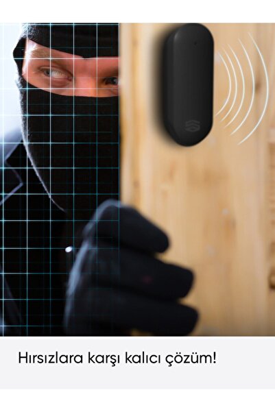 Genel Markalar Akıllı Kapı Ve Pencere Sensörü Wi-fi Kontrollü Ve Anlık Bildirimli