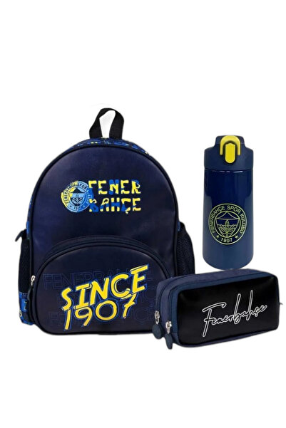 Fenerbahçe Suni Deri Anaokulu Çantası , Lisanslı Kalem Çantası - Lisanslı Çel...