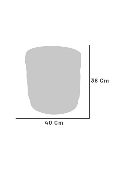 Zem Chester Puf, Siyah Gold