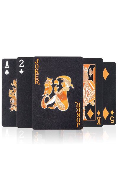 Weather Forecast Black Playing Card Waterproof Plastic Playing Card Cin381Syx