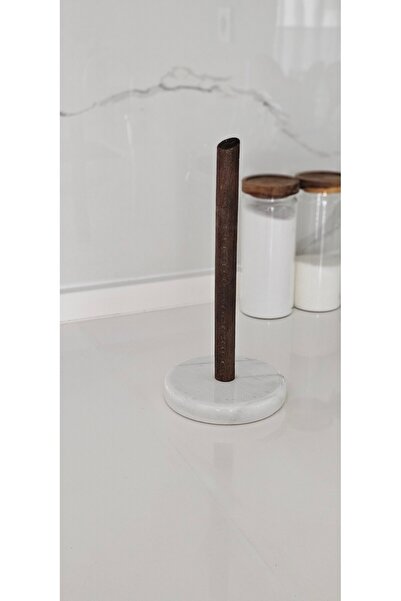 daimahome Doğal Mermer Tabanlı | Akasya Renkli Ahşap Havluluk