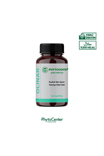 PHYTOCENTER Olınar Kudret Narı Ve Zeytin Yaprağı Içeren Takviye Edici Gıda 120 Kapsül