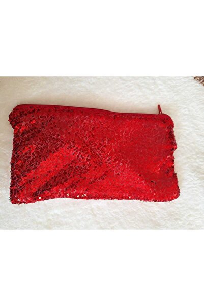 No Name Atelier Sequined Fabric Makeup Bag & Wallet & Pen Holder