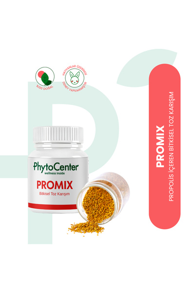 PHYTOCENTER Promıx Propolis Içeren Bitkisel Toz Karışım