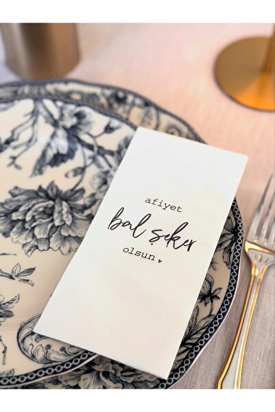 napkindesign Baskılı Lux Sunum Peçete 20’li