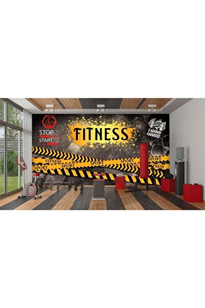 Özen Duvar Kağıtları Spor Salonu Fitness Gym Duvar Kağıdı
