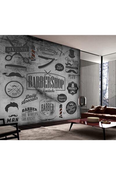 Özen Duvar Kağıtları Kuaför Berber Salonu Duvar Kağıdı