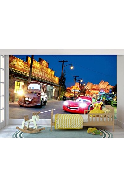 Özen Duvar Kağıtları Şimşek Mcqueen Duvar Kağıdı 10