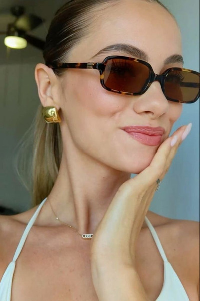 MACERATİ Clubmaster Cream Unisex Classic Model Sunglasses