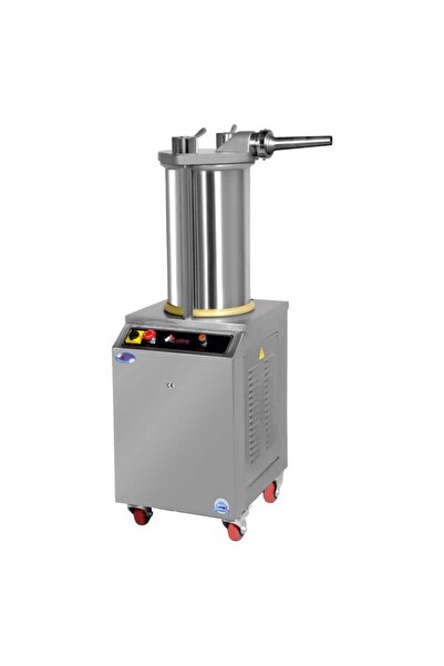 Çağdaş Makina Çağdaş Komple Paslanmaz 550 Kg/Saat Hidrolik Sucuk Dolum Makinesi 220V