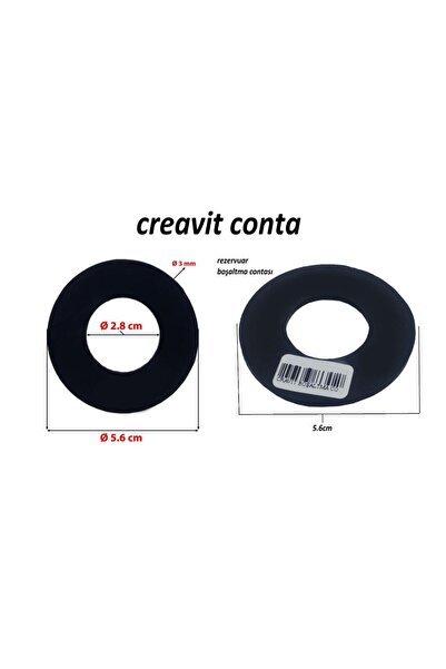 Creavit Gömme Rezervuar Boşaltma Contası (1 Adet)