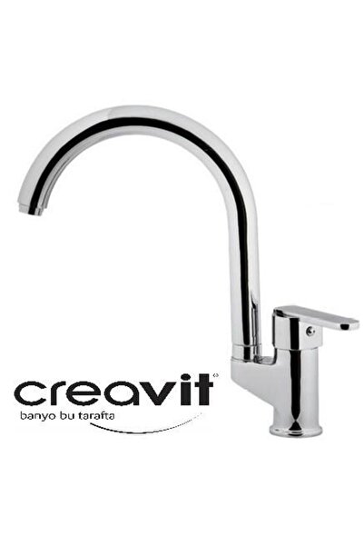 Creavit VG8640 Vega Mutfak EVYE Armatürü Krom ORJİNAL ÜRÜN