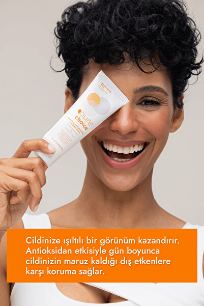 Pure Choice Vitamin C %10 + Vitamin B Complex %10 Aydınlatıcı ve Nemlendirici Cilt Bakım Kremi 75 ml