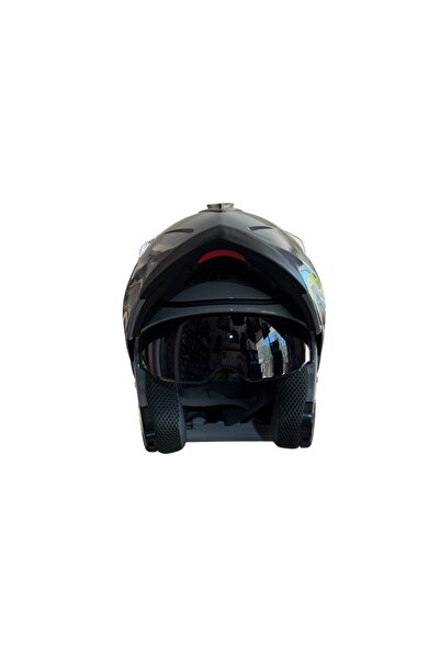 Free-M Fr-961 Güneş Vizörlü ( Gözlüklü ) Çene Açılır Kask