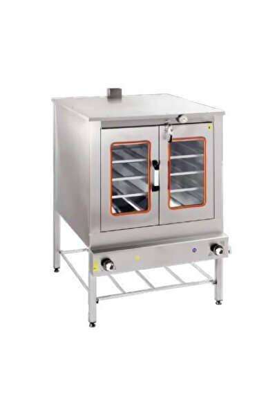 Csa İnox CSA Karacasan Çift Kapılı 80x100 Cm Doğalgazlı Pasta Börek Fırını