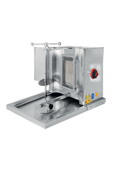 Csa İnox CSA Karacasan Endüstriyel Tüplü 1 Radyanlı Döner Ocağı Makinesi