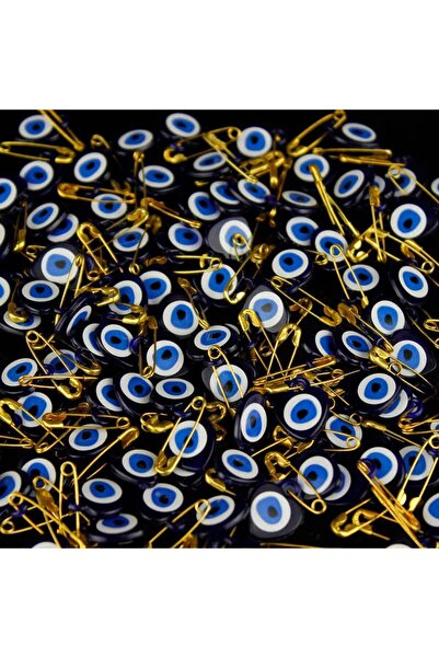 seçkin plastik Çengelli İğneli Plastik Nazar Boncuğu (25 ADET)