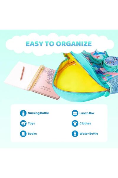 TOYFEST Mermaid Mini School Backpack - Vest