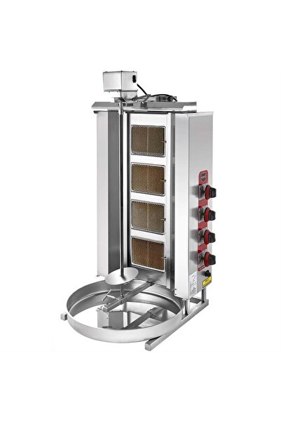Remta 4 Radyanlı Üstten Motorlu Doğalgazlı (CE) Döner Ocağı