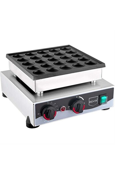 Remta Yuvarlak Bubble Pankek Makinası Elektrikli