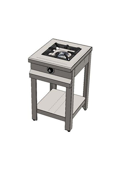 Genel Markalar CSA Karacasan Tüplü Taban Raflı Tekli 1 Gözlü Ocak