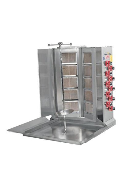 HİMAKSAN Döner Ocağı 4 + 4 Doğalgazlı