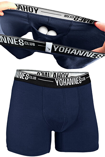 Yohannes Club Boxeri pentru bărbați, din bumbac cu buzunar personalizat, boxe...