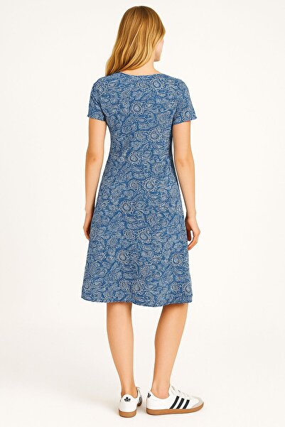 COTENCONCEPT Φόρεμα 2 τεμαχίων ντραπέ Άνετο χτενισμένο βαμβακερό ύφασμα