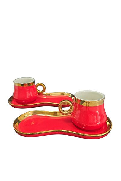 gönül sultan 6 kişilik 12 parça kahve fincanı takımı