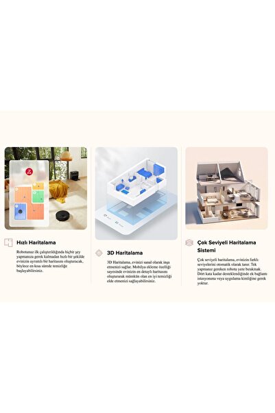 Roborock Akıllı ve Sesli Kontrol 5500pa Emiş Gücü Halı Tanıma Sonic Paspas Yıkama Kurutma Robot Süpürge