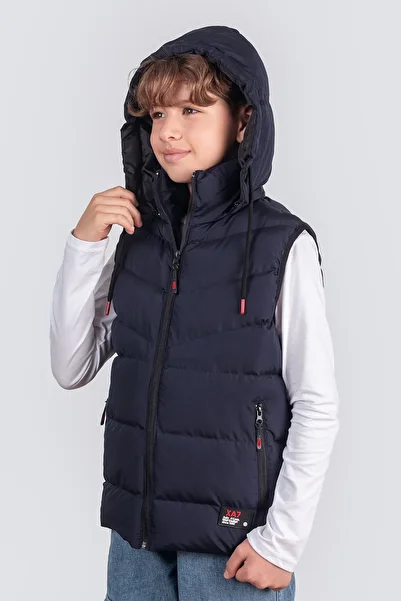 Zaziko Kids Boy's Detachable Hooded Puffer Vest 2063Y