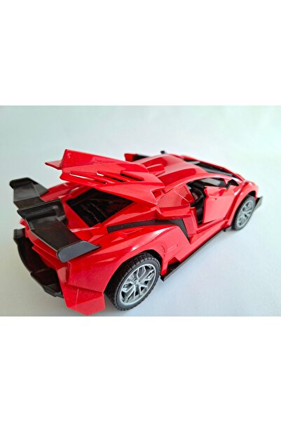 Vardem 1:18 Kapıları Açılan Uzaktan Kumandalı Şarjlı ve Işıklı Spor Araba