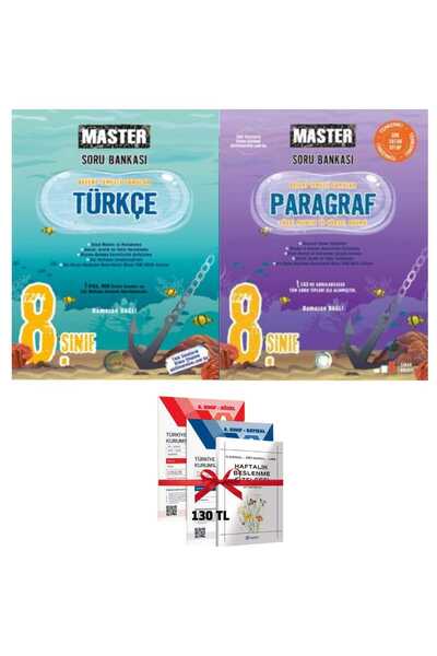 Okyanus Yayıncılık 2026 Yeni Dönem 8.Sınıf LGS Paragraf-Matematik-Master Soru...