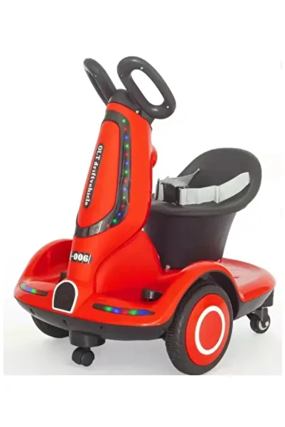 Generica Smart 4-Wheel Electric Scooter for Kids with Seat and LED Lights for Ages 2-8