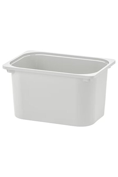 IKEA Gri Çocuk Odası Eşya Oyuncak Saklama Kutusu 42x30x23 Cm