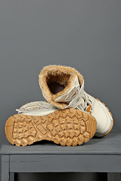 PNZ PENZA Su Geçirmez Kaymaz Taban Kürklü Kız Çocuk Kar Botu