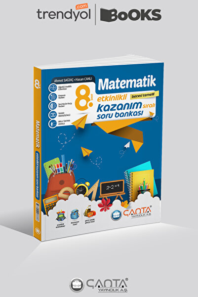 Çanta Yayıncılık 8. Sınıf Matematik Etkinlikli Kazanım Soru Bankası *Güncel B...