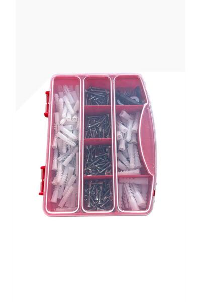 İpekbağlar 235 PARÇA 6 ÇEŞİT SUNTA VİDA 3 ÇEŞİT DÜBEL 20 ADET PUL AVANTAJLI V...