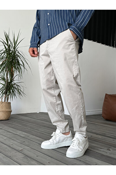 XPUPPETWEAR Taş Likralı Basic Chino Boyfriend