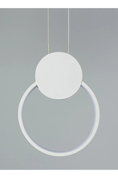 best power LED Hanging Chandelier Modern Simple Ring LED Hanging Lamp Single Head Round Design Chandelier