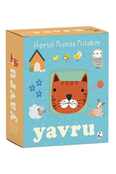 İndigo Kitap Hışırtılı Kumaş Kitabım - Yavru