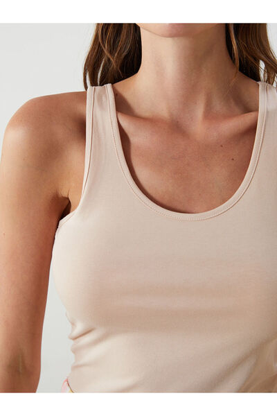 LC Waikiki Create Your Style from Uzg Store |   U Neck Women's Tank Top