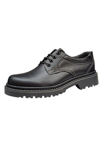 Ciucaleti Men's boots semi-natural leather Black, Army Troops