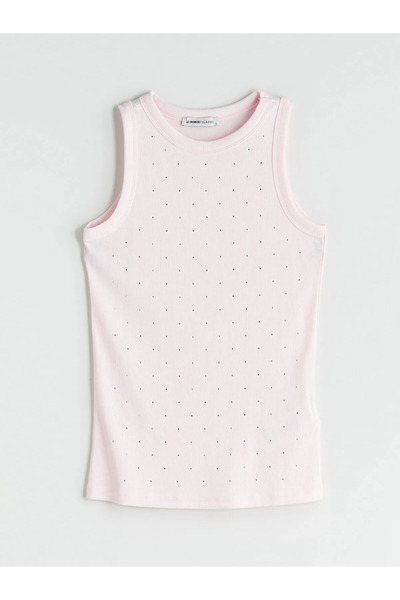 LC Waikiki Women's Athlete with Crew Neck Stones