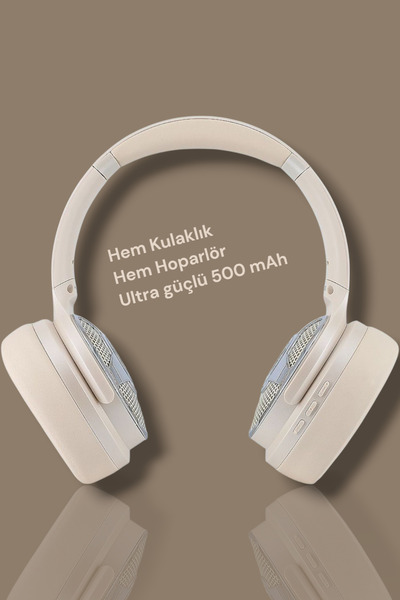 PiaTech - SUPER SONIC BOOM 2 in 1 Kulak üstü Bluetooth kulaklık