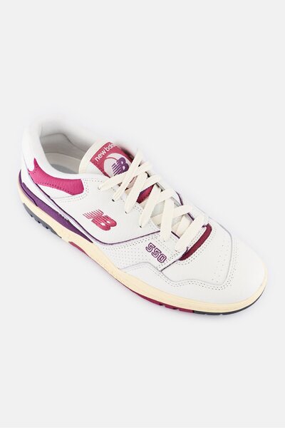 New Balance Men Medium BB550PTA Lace Up Outdoor Shoes, Off White