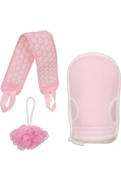 Signal Elegant Bath Loofah Set - 3 Pieces