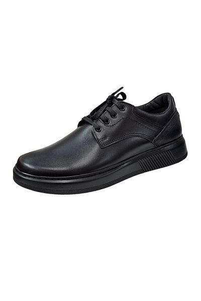 Ciucaleti Men's casual shoes made of genuine leather Cairo Black